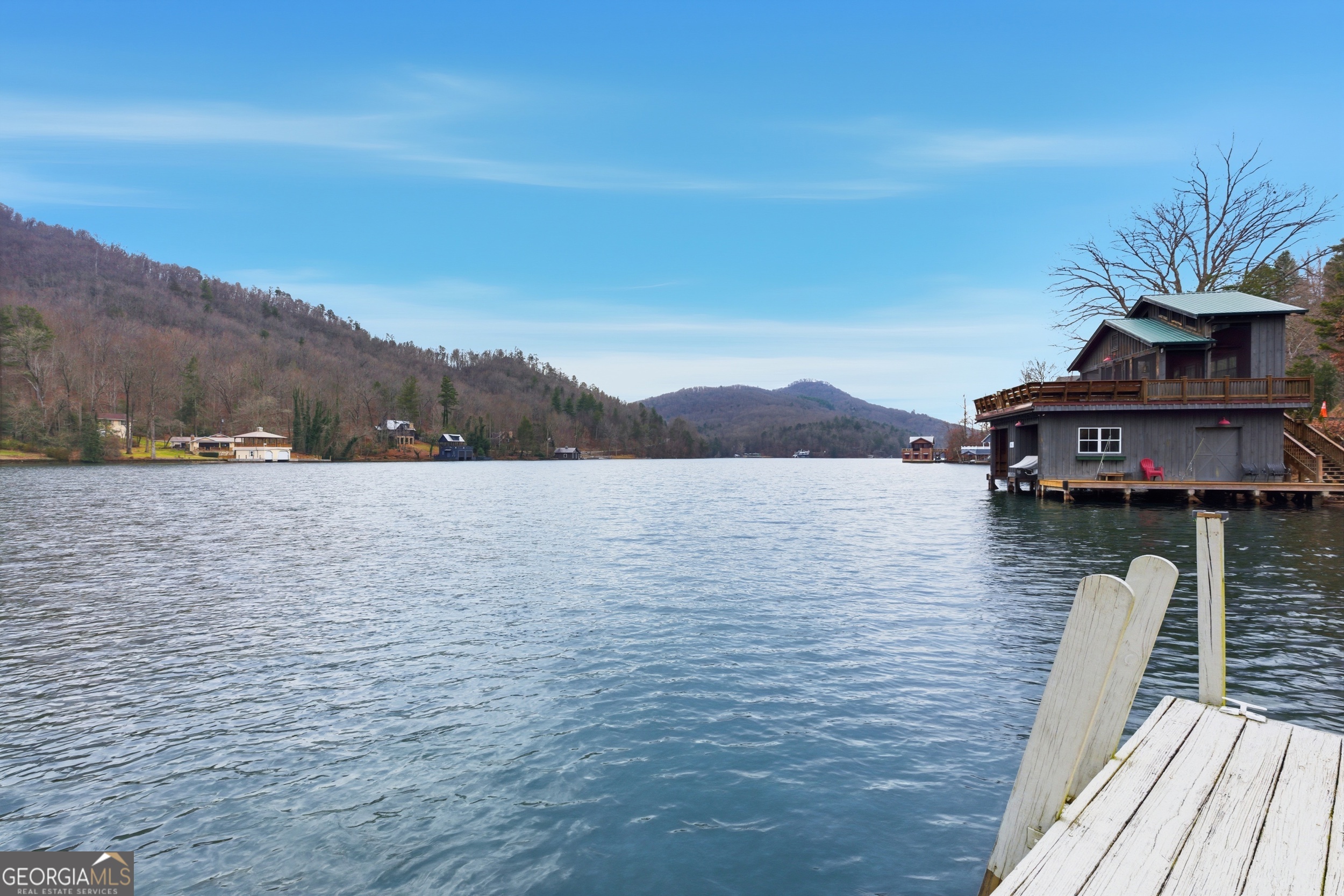 620 Timpson Cove Road Clayton, GA 30525 - Photo 26 of 32 a view of a terrace with a lake view