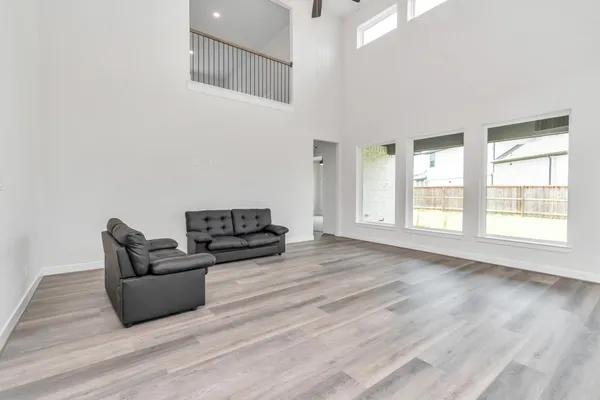 wooden floor in an empty room