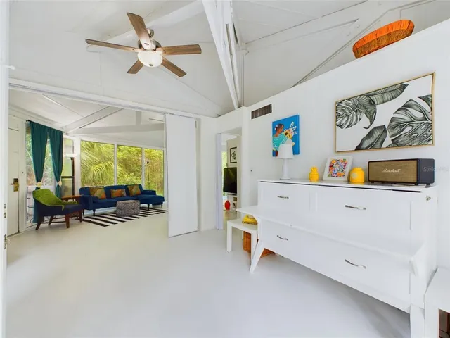 a view of game room with window