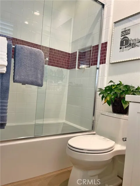 117 Appian Irvine, CA 92602 - Photo 12 of 19 a bathroom with a toilet and a shower