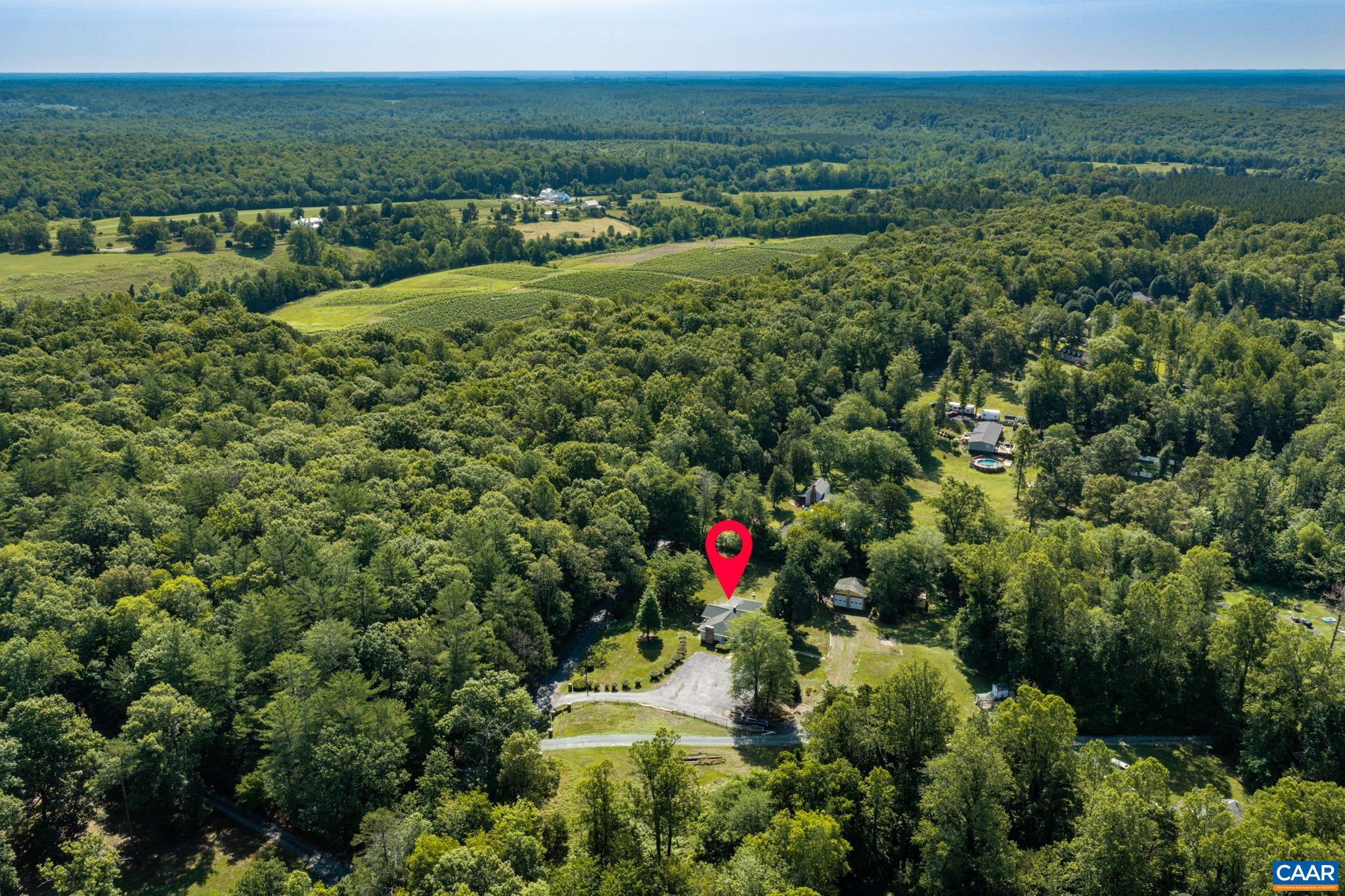 572 Maxfield Road Keswick, VA 22947 - Photo 34 of 52 View - Aerial