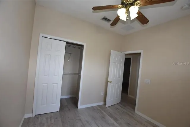 wooden floor in an empty room
