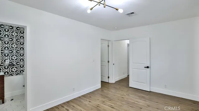 wooden floor in an empty room