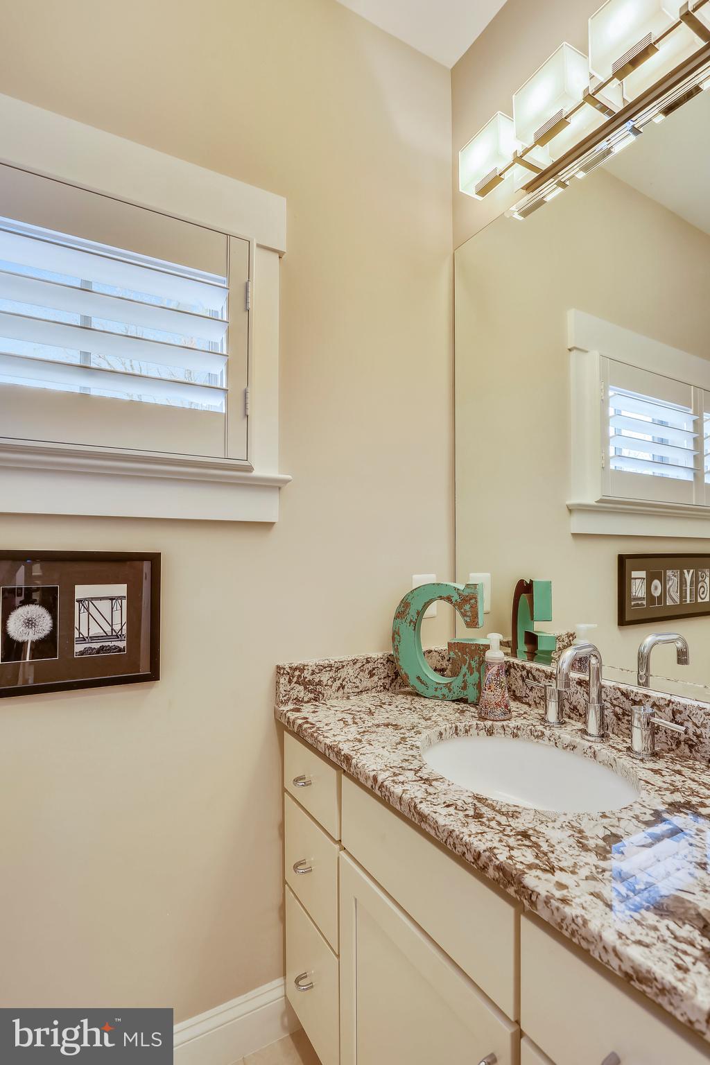 8615 Rayburn Road Bethesda, MD 20817 - Photo 32 of 59 Bathroom 2 with granite countertops