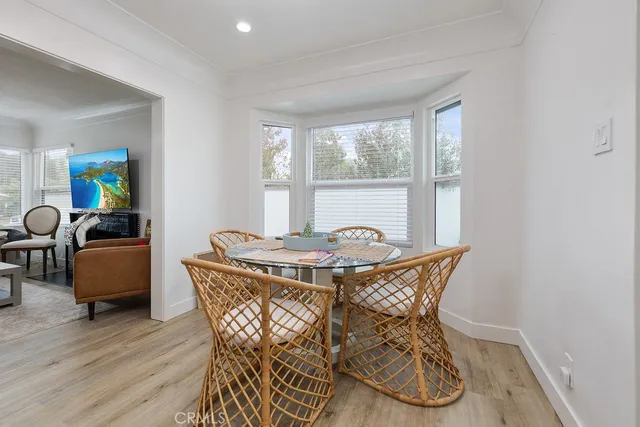 a room with gym equipment and a window