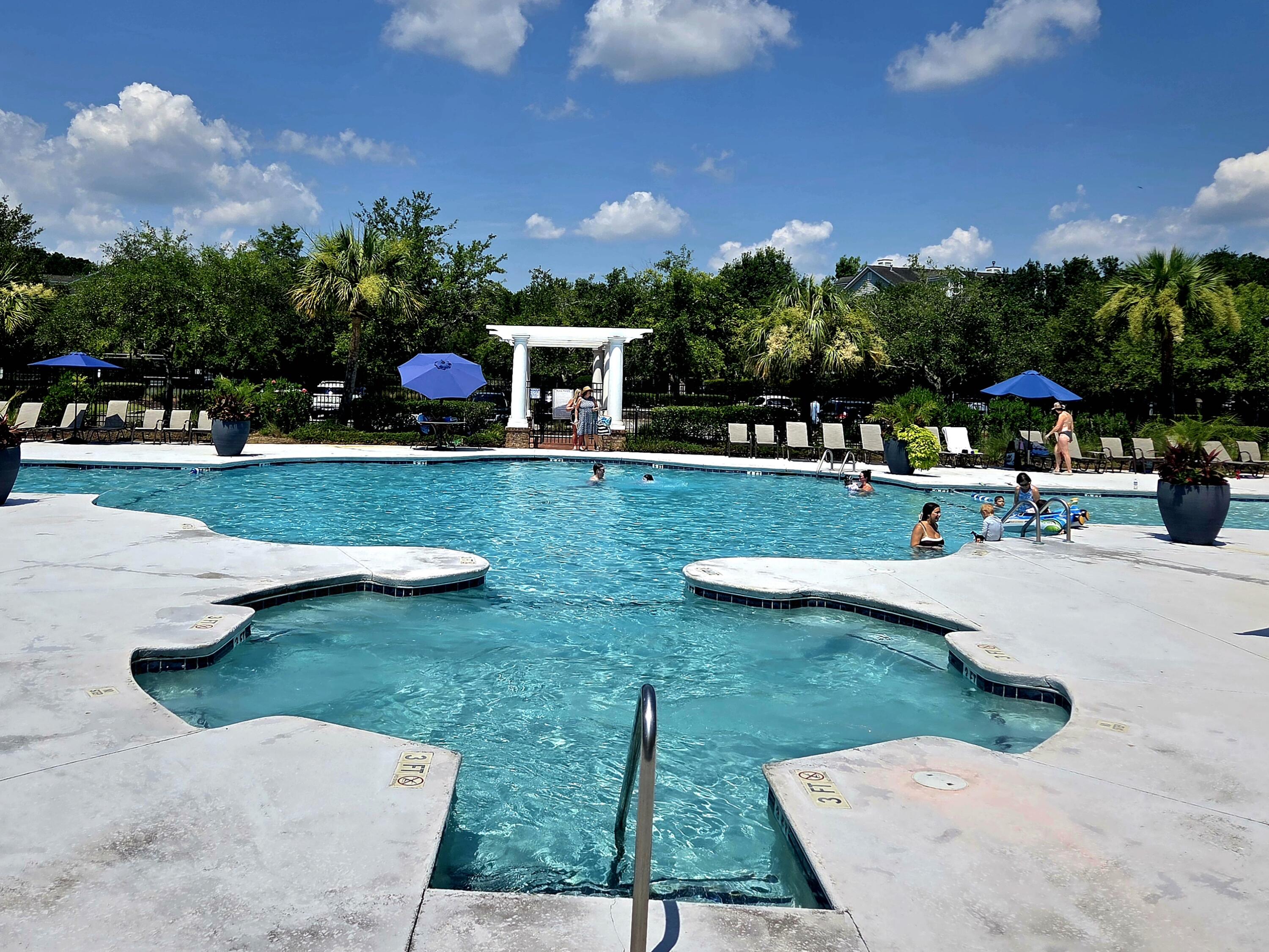 3491 Toomer Kiln Circle Mount Pleasant, SC 29466 - Photo 41 of 44 Pool jets at zero entry pool