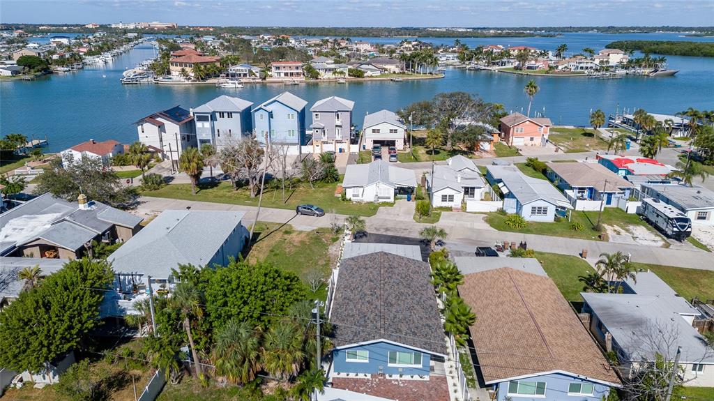 13248 4th Street East Madeira Beach, FL 33708 - Photo 38 of 47 an aerial view of a house with a lake view