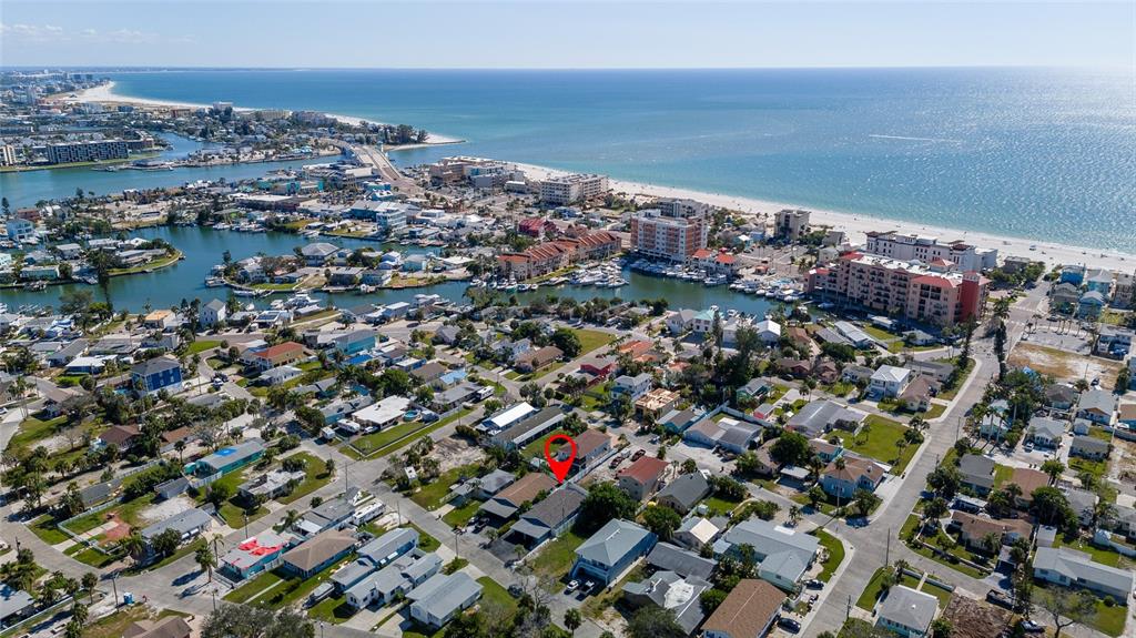 13248 4th Street East Madeira Beach, FL 33708 - Photo 45 of 47 an aerial view of multiple house