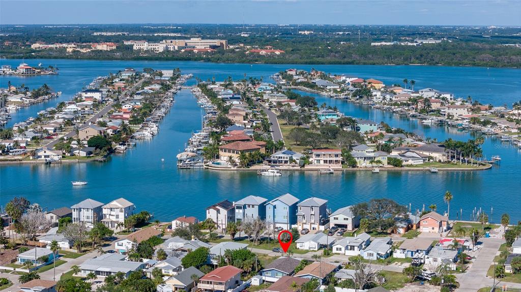 13248 4th Street East Madeira Beach, FL 33708 - Photo 46 of 47 a view of a city and a lake