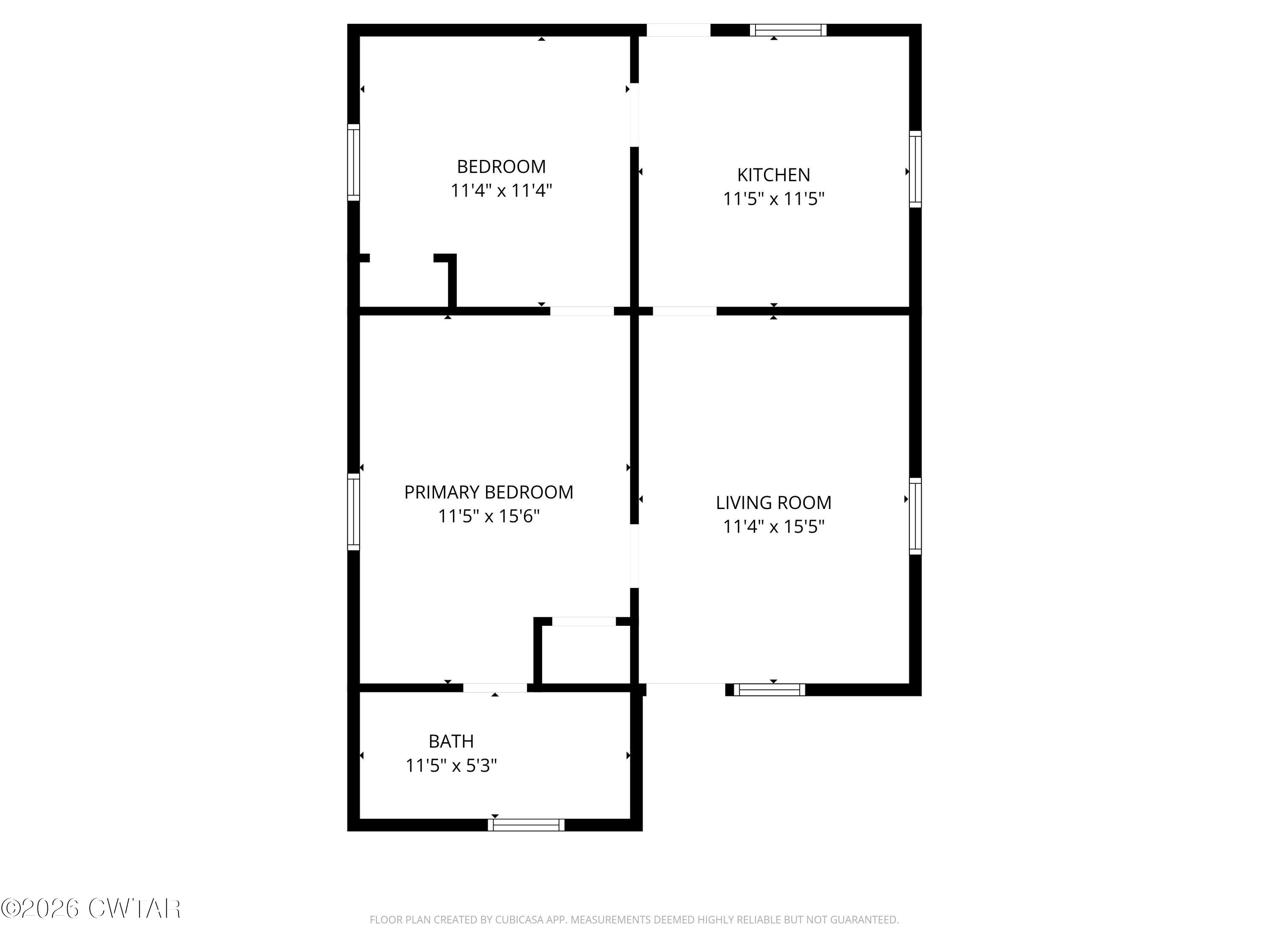 1907 Elmer Cox Road Bethel Springs, TN 38315 - Photo 20 of 20 Floor Plan