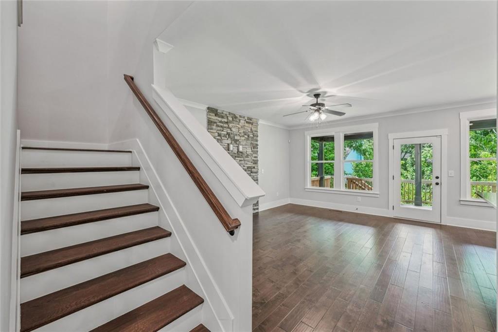1179 Booker Avenue Southwest Atlanta, GA 30310 - Photo 26 of 54 wooden floor in an empty room with a window