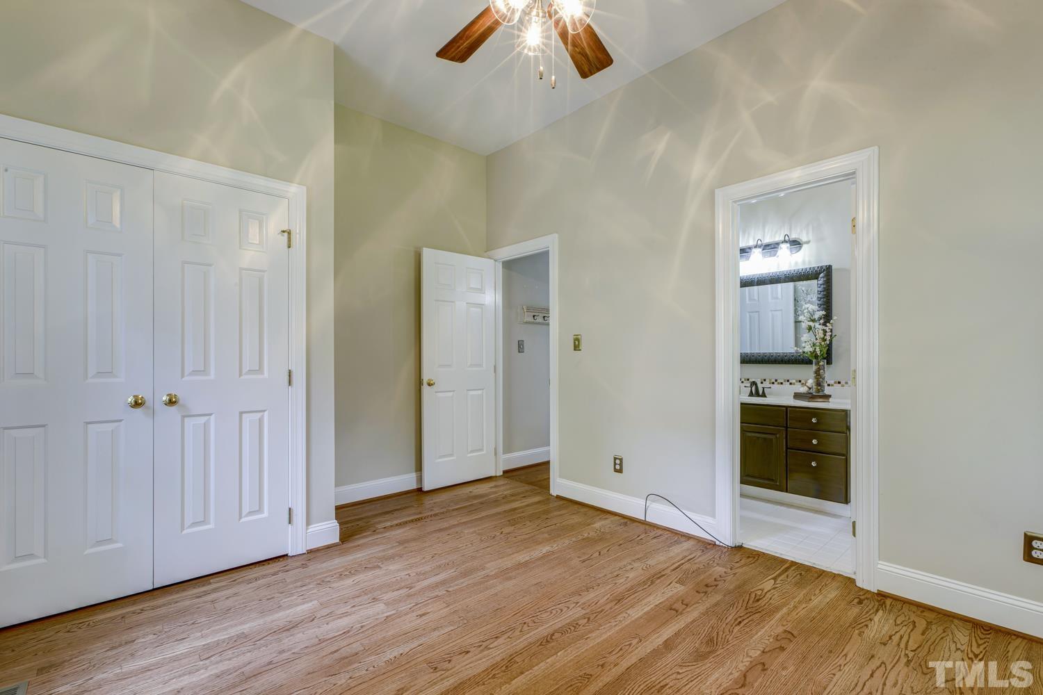 7705 Rainwater Road Raleigh, NC 27615 - Photo 17 of 18 wooden floor in an empty room