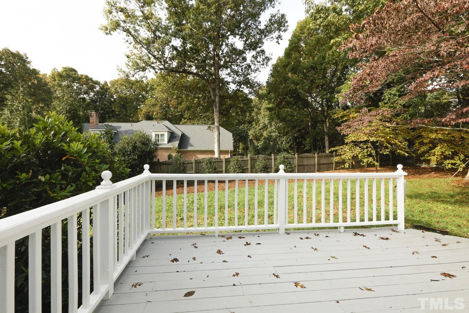 7705 Rainwater Road Raleigh, NC 27615 - Photo 18 of 18 a view of a wooden fence