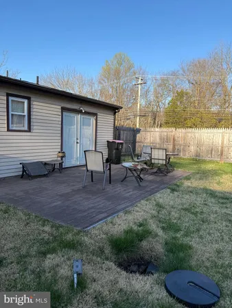 a house that has a backyard