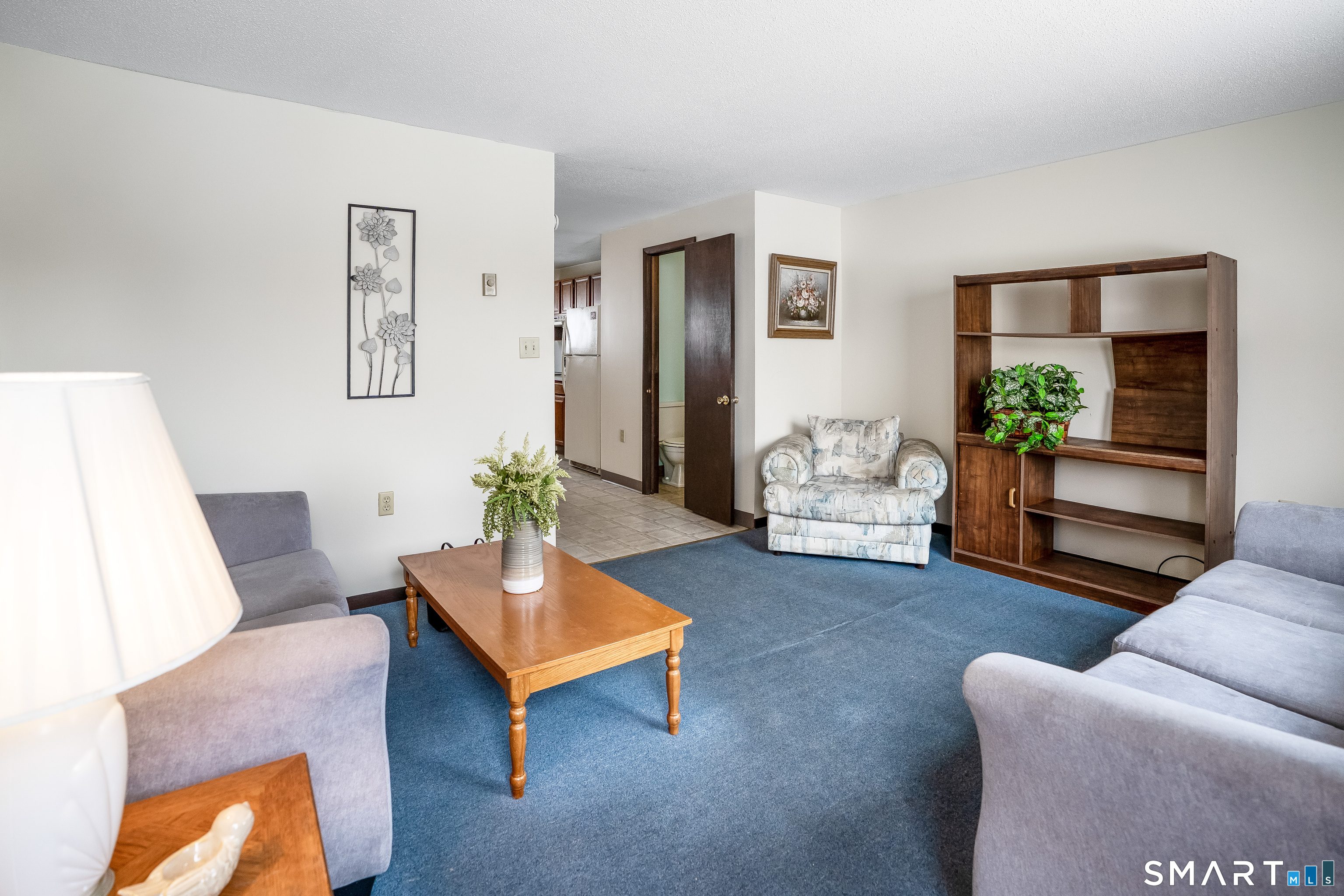 461 Spring Street, Unit 3B Naugatuck, CT 06770 - Photo 12 of 13 a living room with furniture and a potted plant