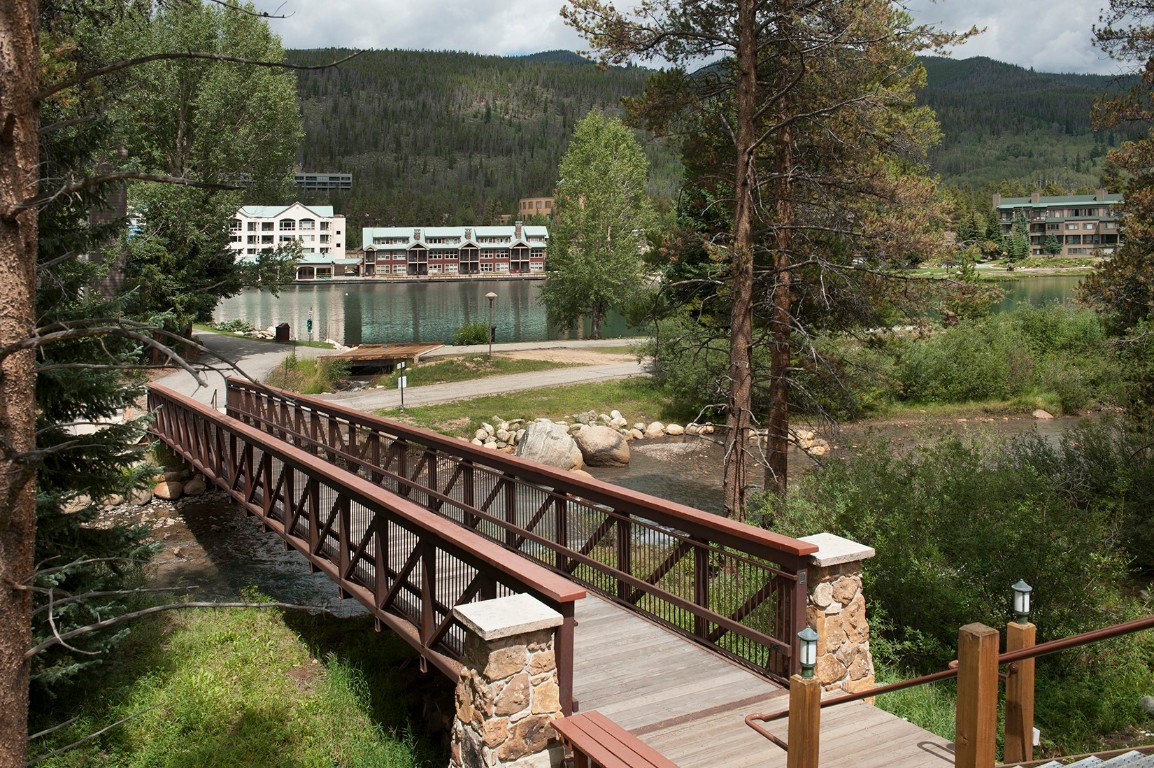 102 Lake Ridge Circle, Unit 1891 Keystone, CO 80435 - Photo 29 of 34 a view of balcony with wooden floor