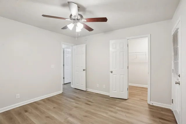 wooden floor in an empty room