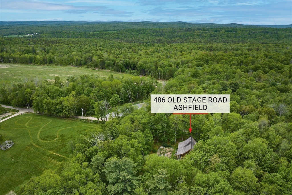 486 Old Stage Road Ashfield, MA 01330 - Photo 35 of 36 a view of a lush green field
