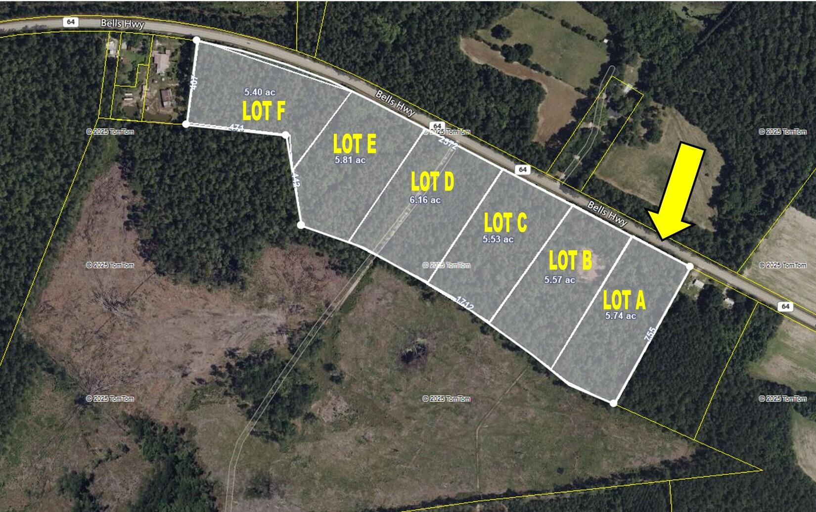 A Bells Highway Ruffin, SC 29475 - Photo 1 of 1 0 E Bells Highway LOT A