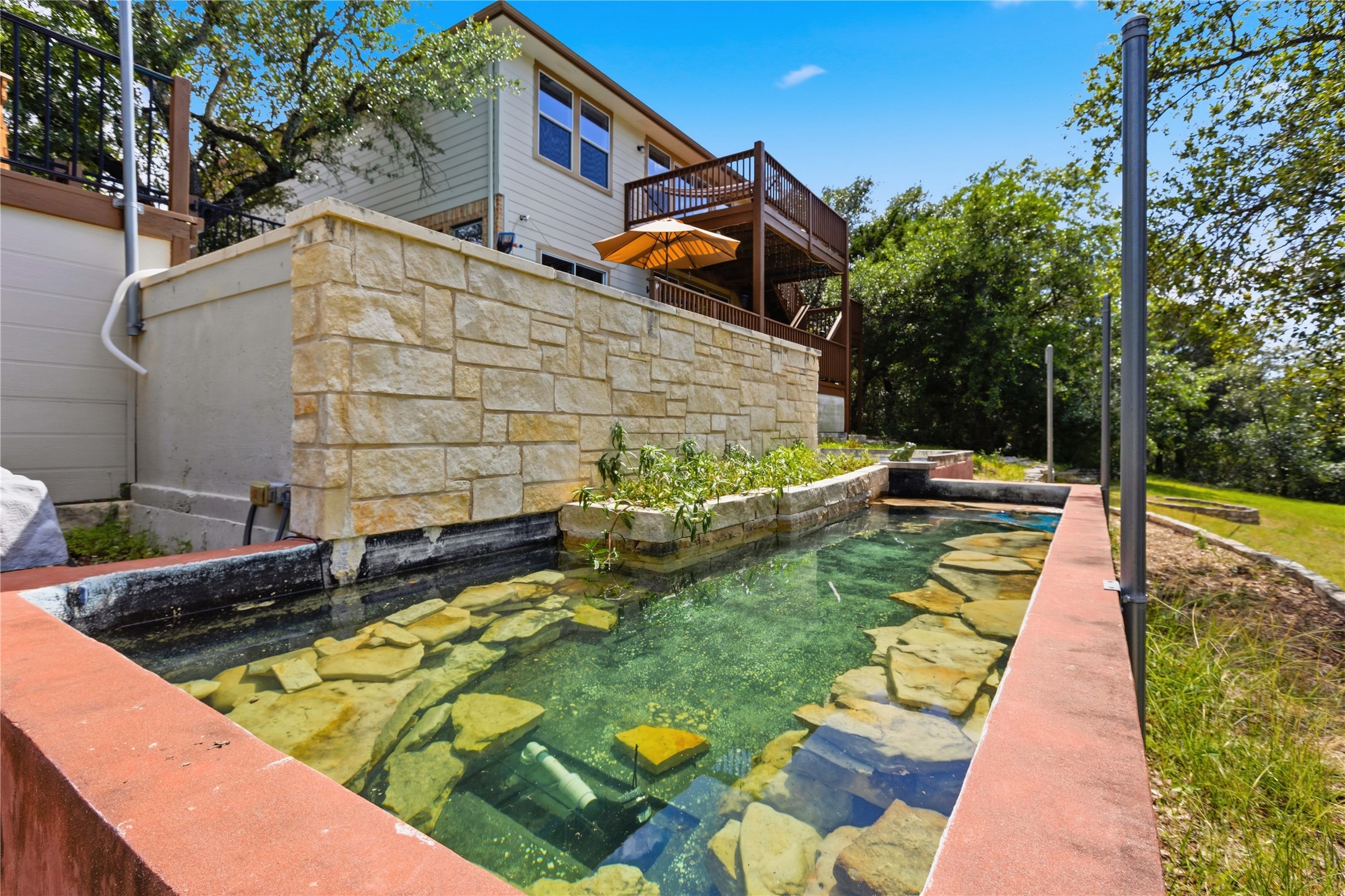8122 Lime Creek Road Volente, TX 78641 - Photo 28 of 40 Koi pound