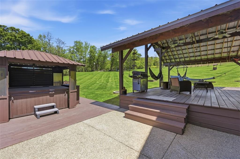2976 Henderson Road Washington, PA 15301 - Photo 33 of 50 a view of backyard with seating area and green space