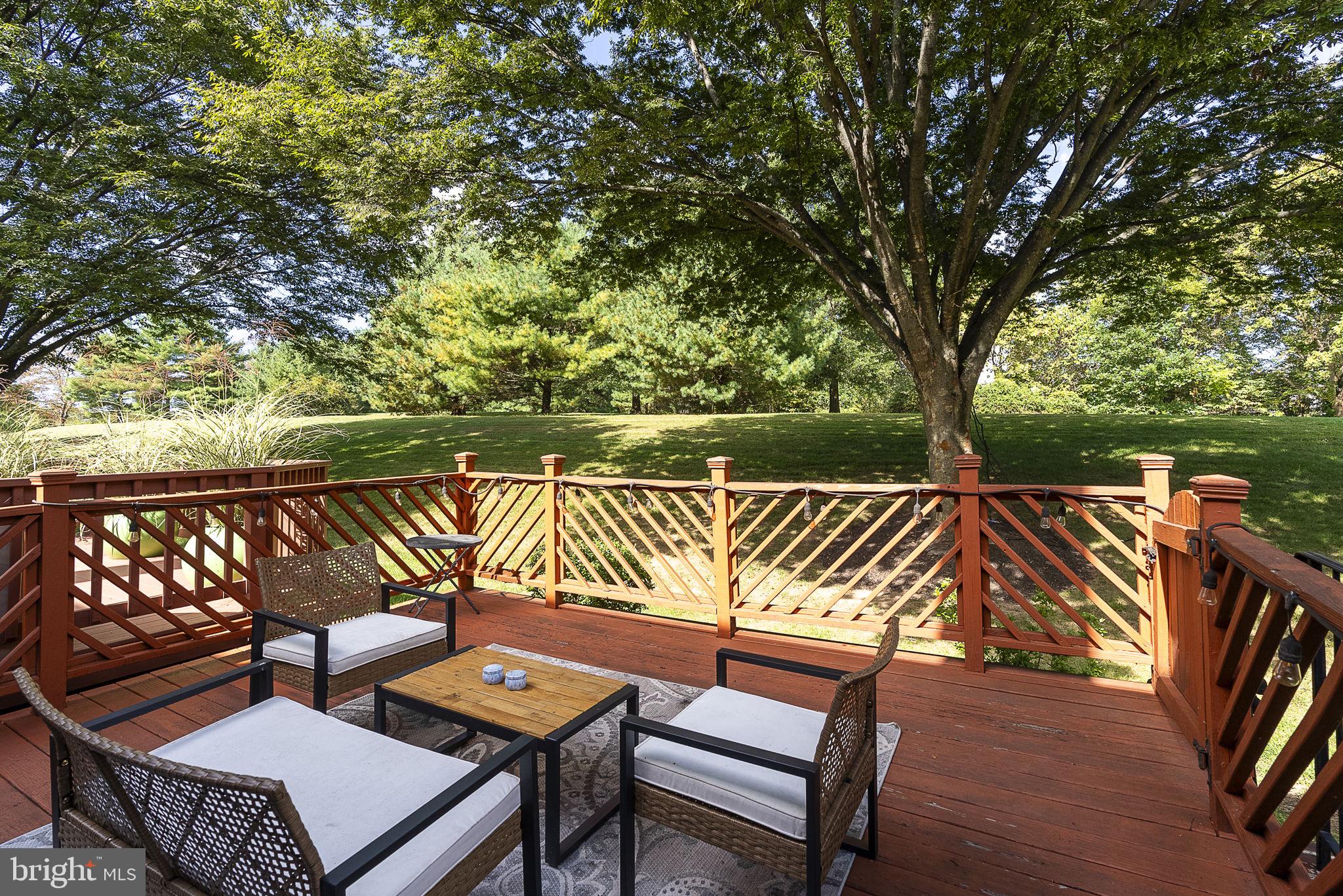 5026 Southern Star Terrace Columbia, MD 21044 - Photo 37 of 47 a balcony with wooden floor and outdoor seating