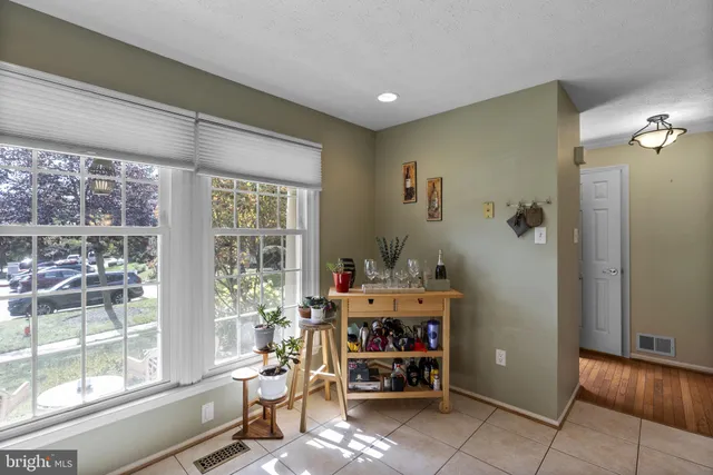 a room with furniture and a window