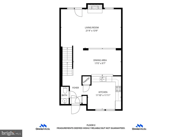 a picture of a bench in a white building