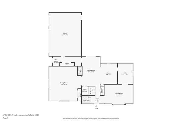 $549,000 | W184N8293 Tours Drive, Menomonee Falls, WI 53051