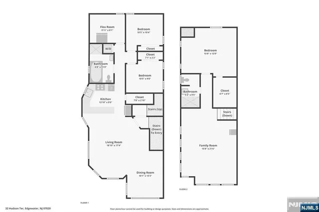 $1,480,000 | 32 Hudson Terrace, Edgewater, NJ 07020