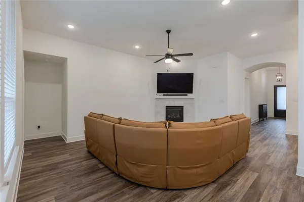 a kitchen with stainless steel appliances a sink stove and refrigerator