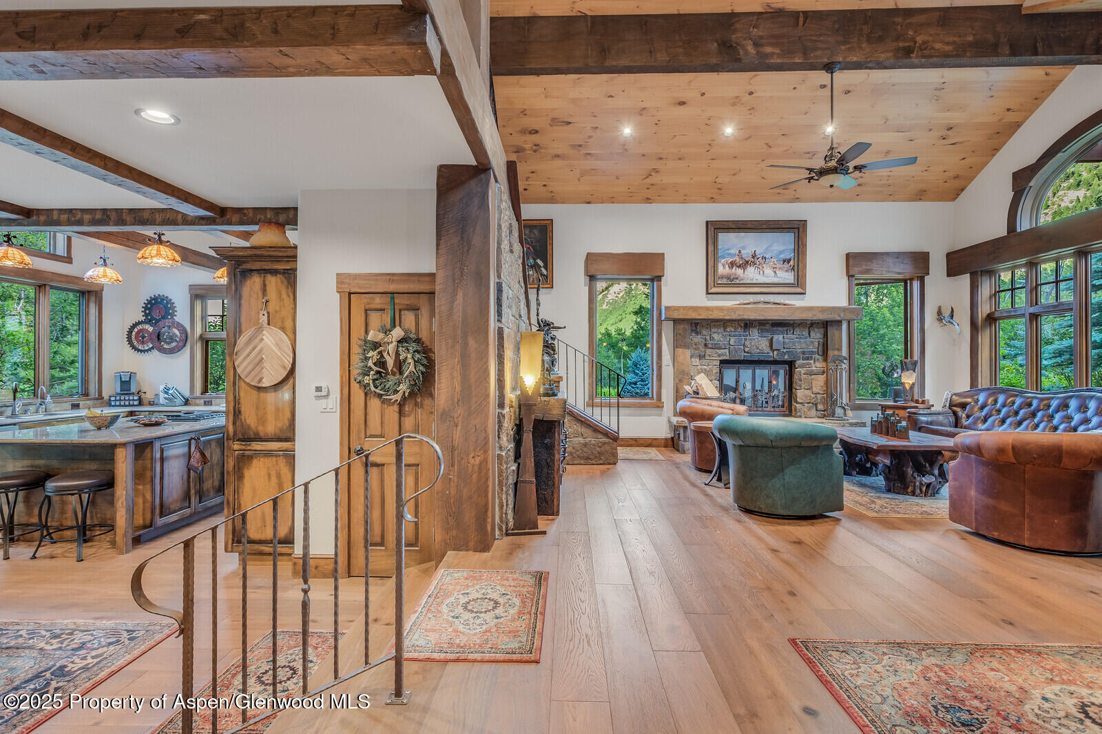 606 Dorais Way Redstone, CO 81623 - Photo 25 of 103 a living room with furniture and fireplace