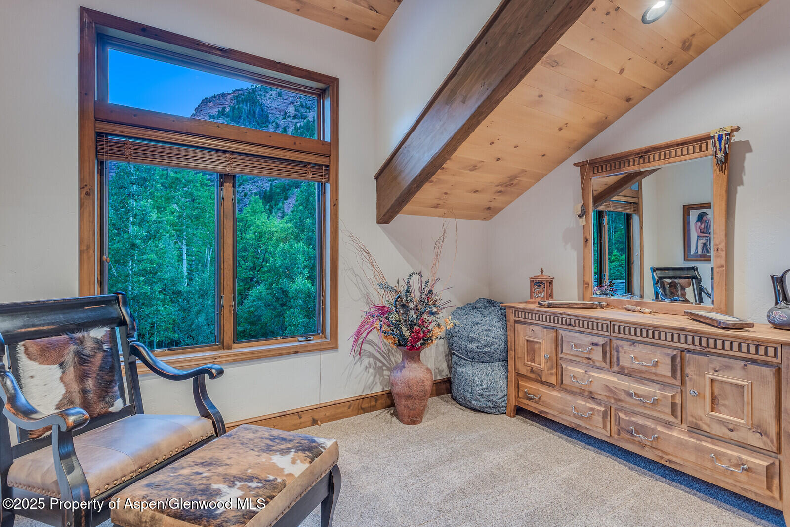 606 Dorais Way Redstone, CO 81623 - Photo 77 of 103 a living room with furniture and a large window