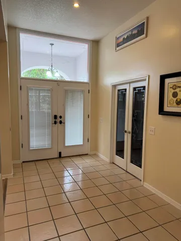 a view of empty room