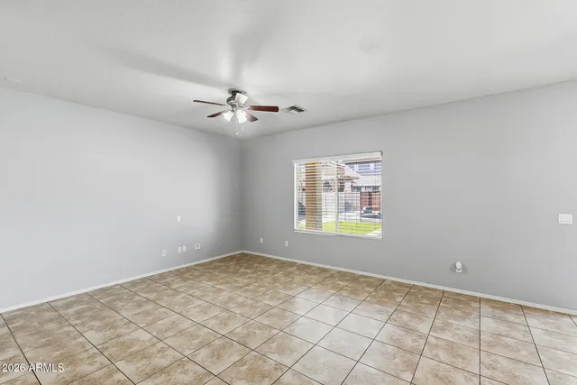 a view of empty room