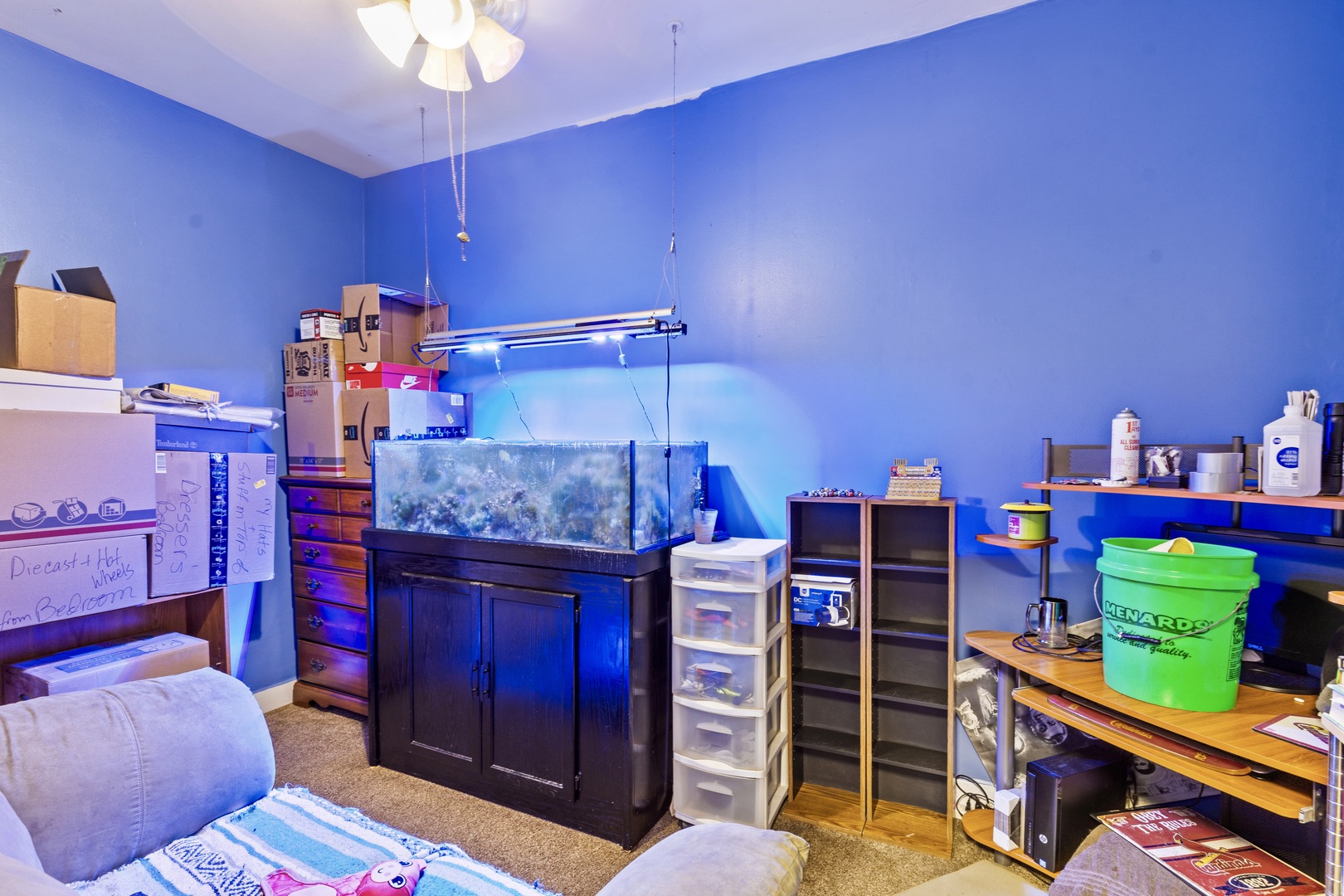 945 West Stone Street Kankakee, IL 60901 - Photo 13 of 28 a bed room with a bed and a baby crib