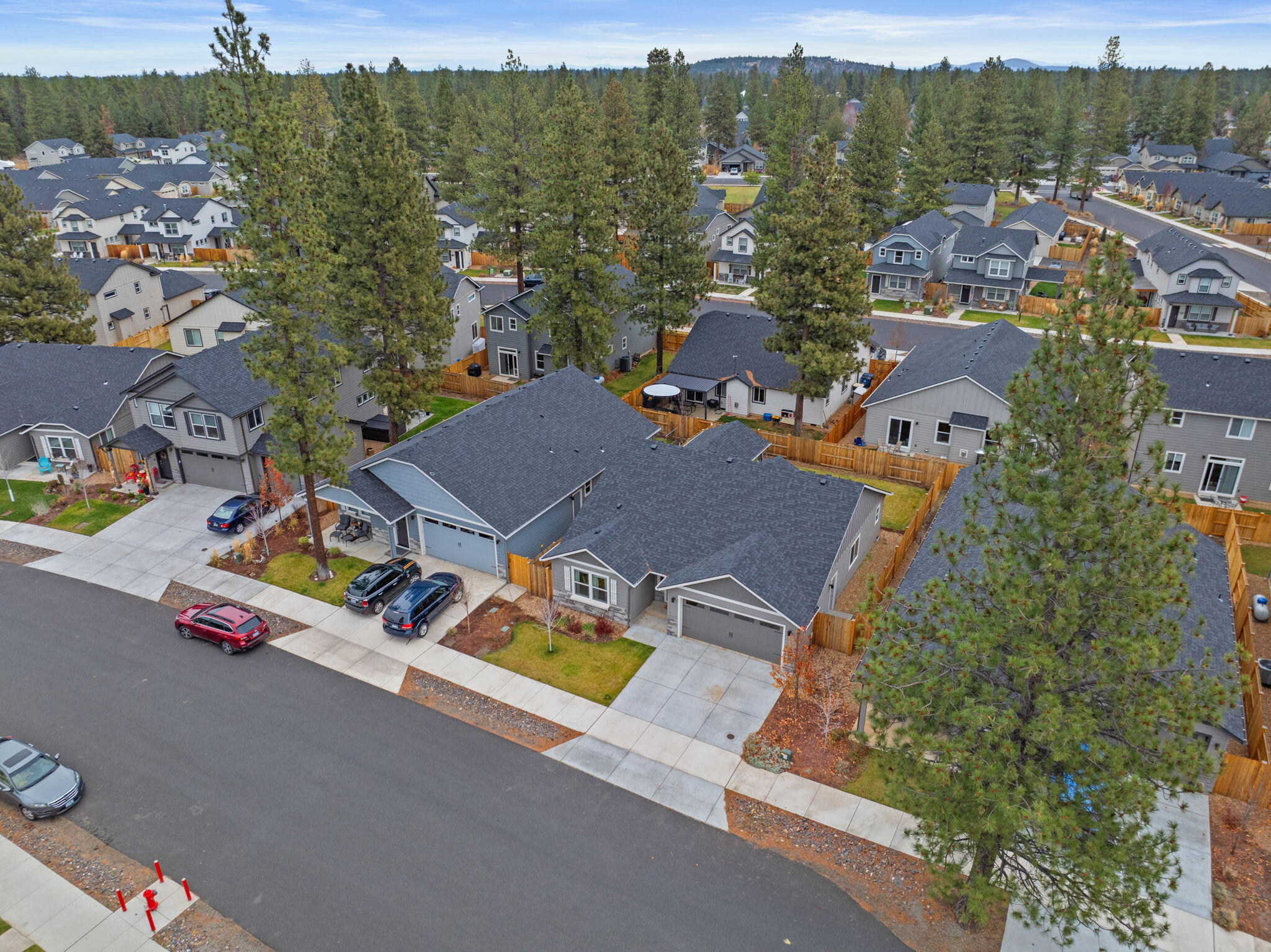 632 North Reed Street Sisters, OR 97759 - Photo 32 of 36 an aerial view of residential houses with outdoor space