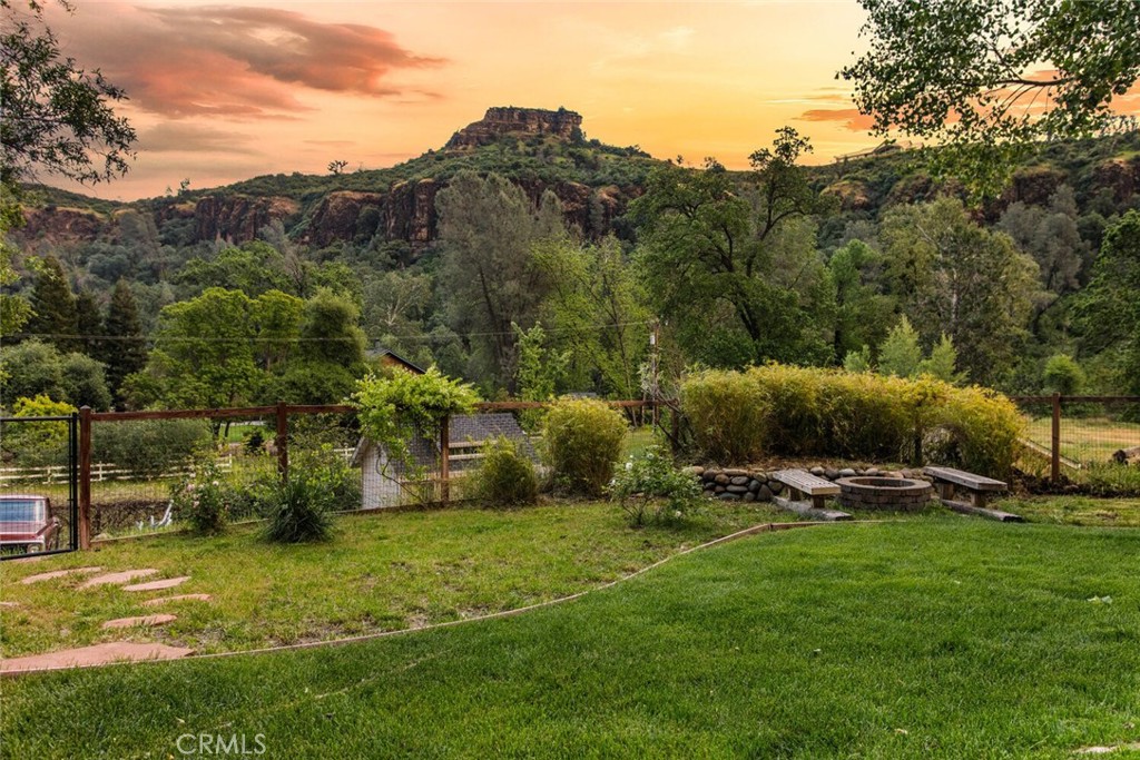 12138 Centerville Road Chico, CA 95928 - Photo 4 of 53 Fire pit area overlooking Castle Rock