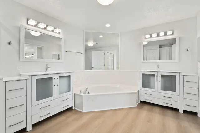 a view of multiple house with outdoor space