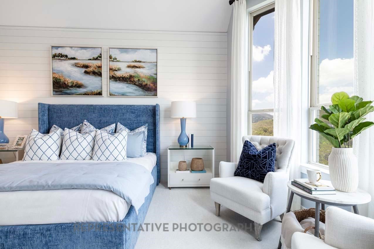 22218 Mount Whitney Road Waller, TX 77484 - Photo 22 of 49 a living room with furniture and a potted plant