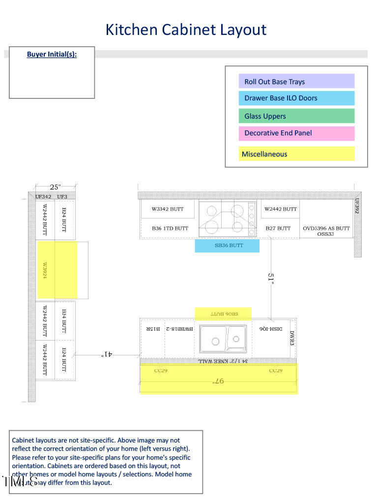 245 Golfview Avenue Four Oaks, NC 27524 - Photo 19 of 23 Kitchen Cabinet Layout
