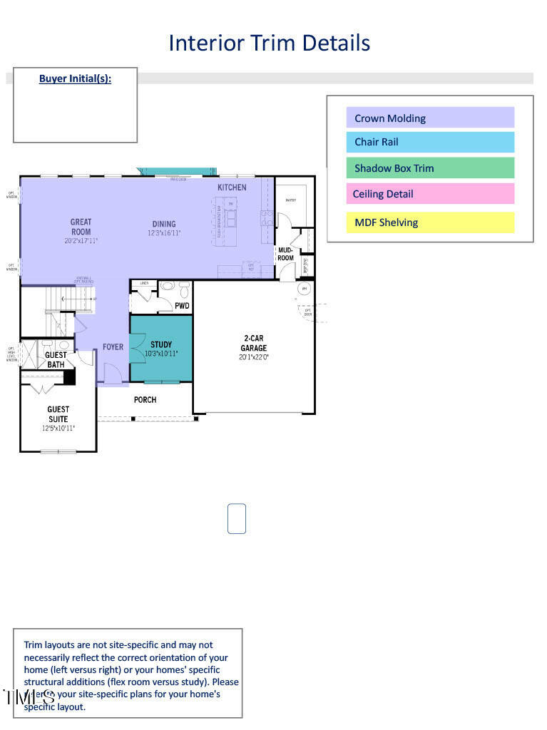 245 Golfview Avenue Four Oaks, NC 27524 - Photo 23 of 23 Interior Trim