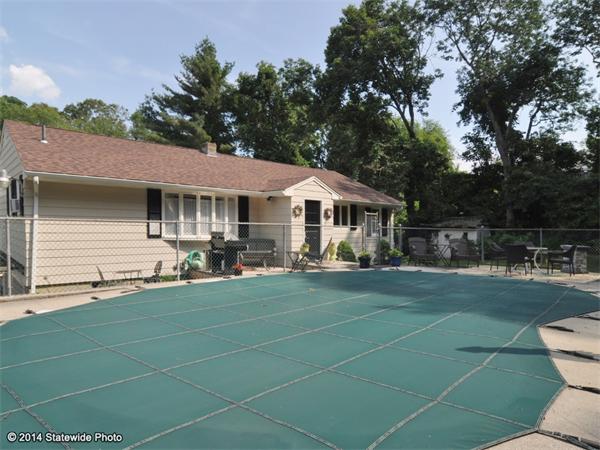 127 Fish Road Tiverton, RI 02878 - Photo 12 of 30 a front view of a house with yard porch and green space