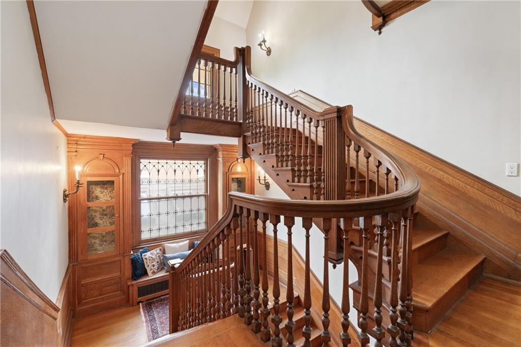 5238 Ellsworth Avenue Pittsburgh, PA 15232 - Photo 18 of 47 a view of entryway with wooden floor and windows