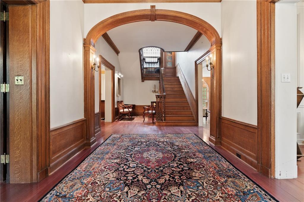 5238 Ellsworth Avenue Pittsburgh, PA 15232 - Photo 5 of 47 a view of a hallway view with staircase