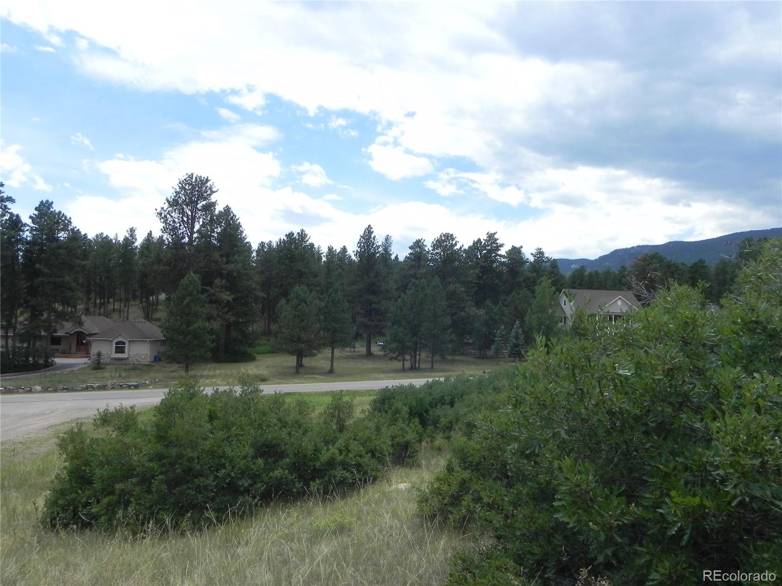 7749 Inca Road Larkspur, CO 80118 - Photo 36 of 49 a view of outdoor space with green field and trees