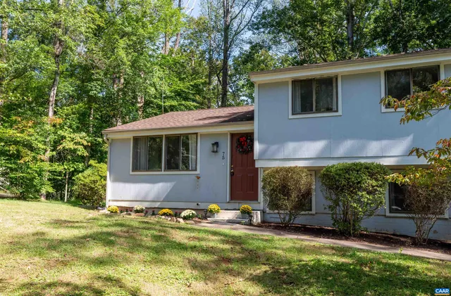 a small house with a outdoor space
