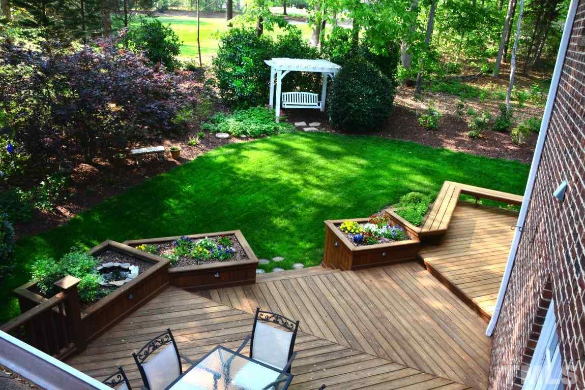 8808 Ross Court Raleigh, NC 27613 - Photo 16 of 25 swimming pool view with a seating space