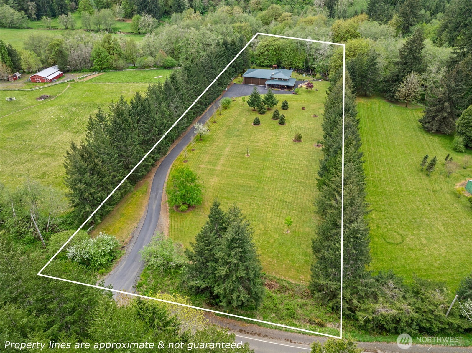 1579 Germany Creek Road Longview, WA 98632 - Photo 4 of 35 a view of a yard