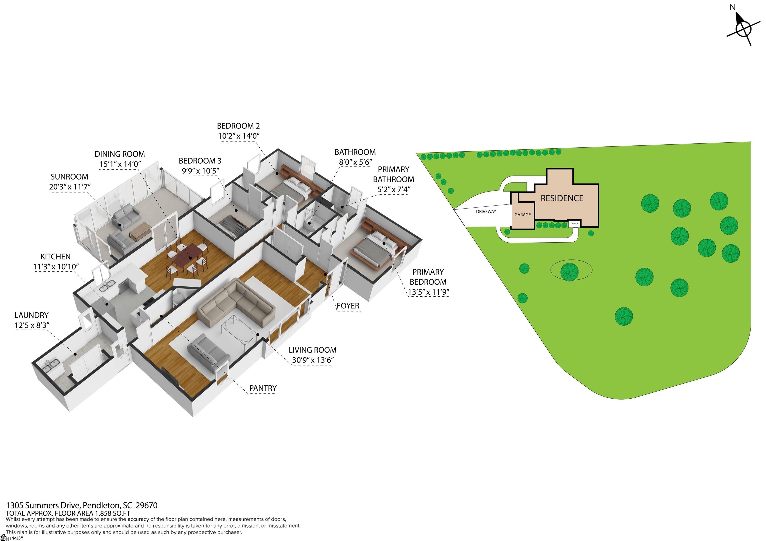 1305 Summers Drive Pendleton, SC 29670 - Photo 34 of 34